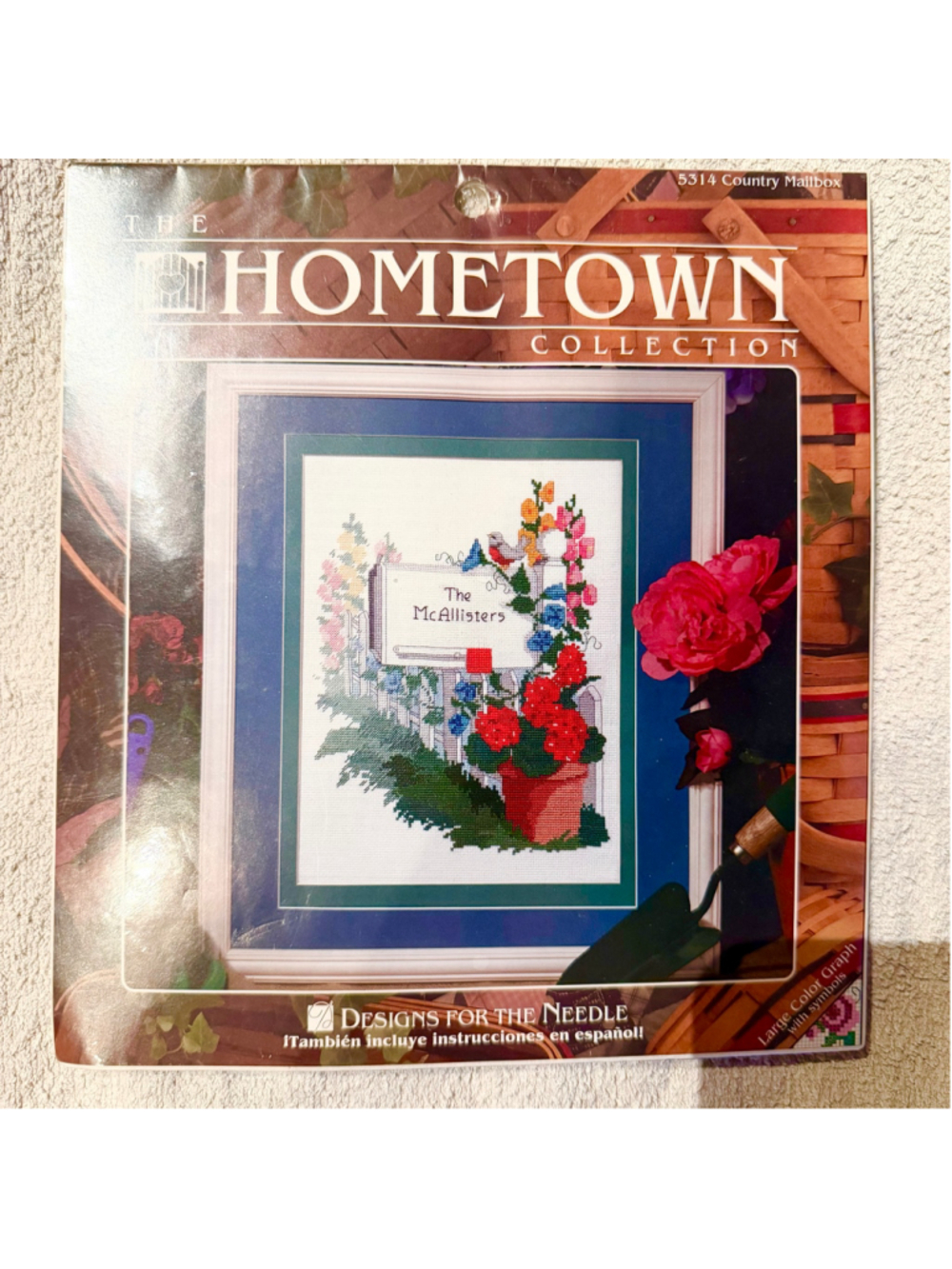 NOS Designs For The Needle The Hometown Collection “Country Mailbox” 11 X 14